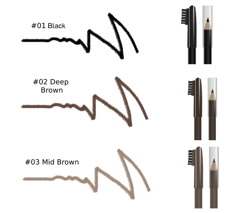 IN2IT Over The Brow Pro Brow Pencil , Over The Brow Pro Brow Pencil ,IN2IT,ดินสอเขียนคิ้ว,เขียนคิ้ว